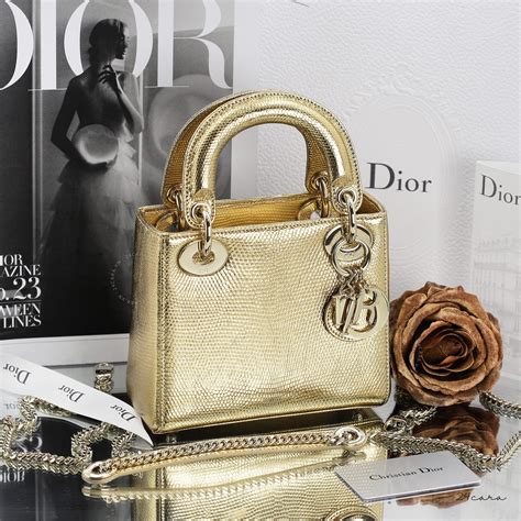 borse dior mini|My Dior Mini Bag Metallic Gold.